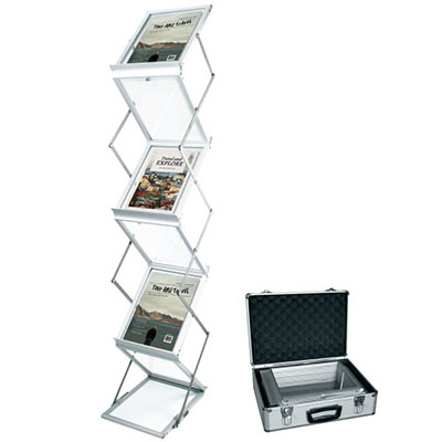 stand brosuri portabil standard